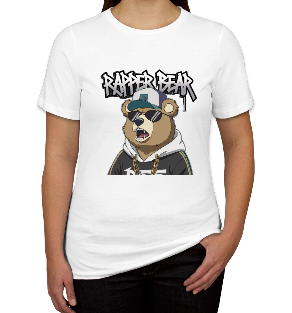 Rapper Bear Women's T-shirt