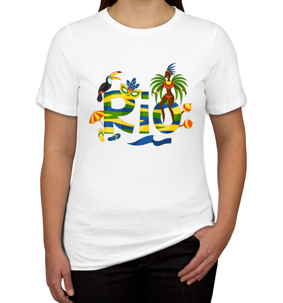 Rio De Janeiro Brazil Carnival Women's T-shirt