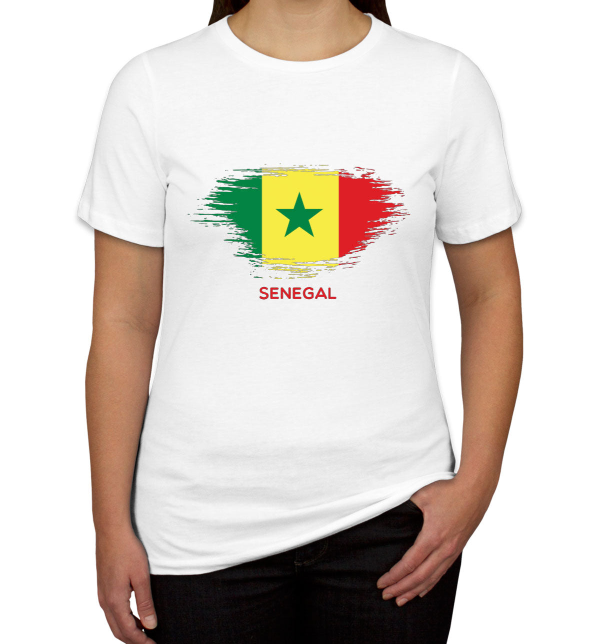 Senegal Flag Women's T-shirt