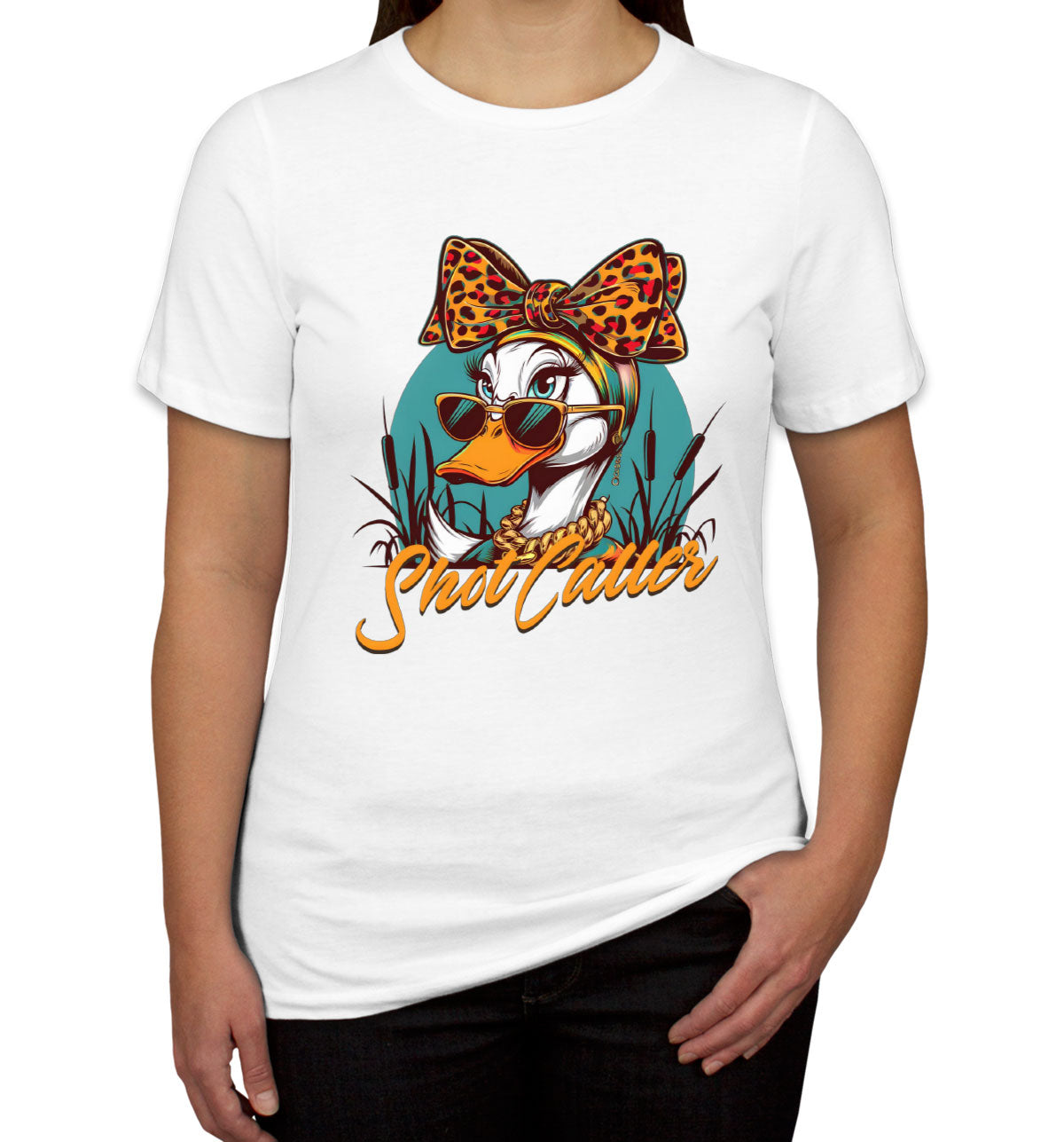 Shot Caller Duck Hunting Women's T-shirt