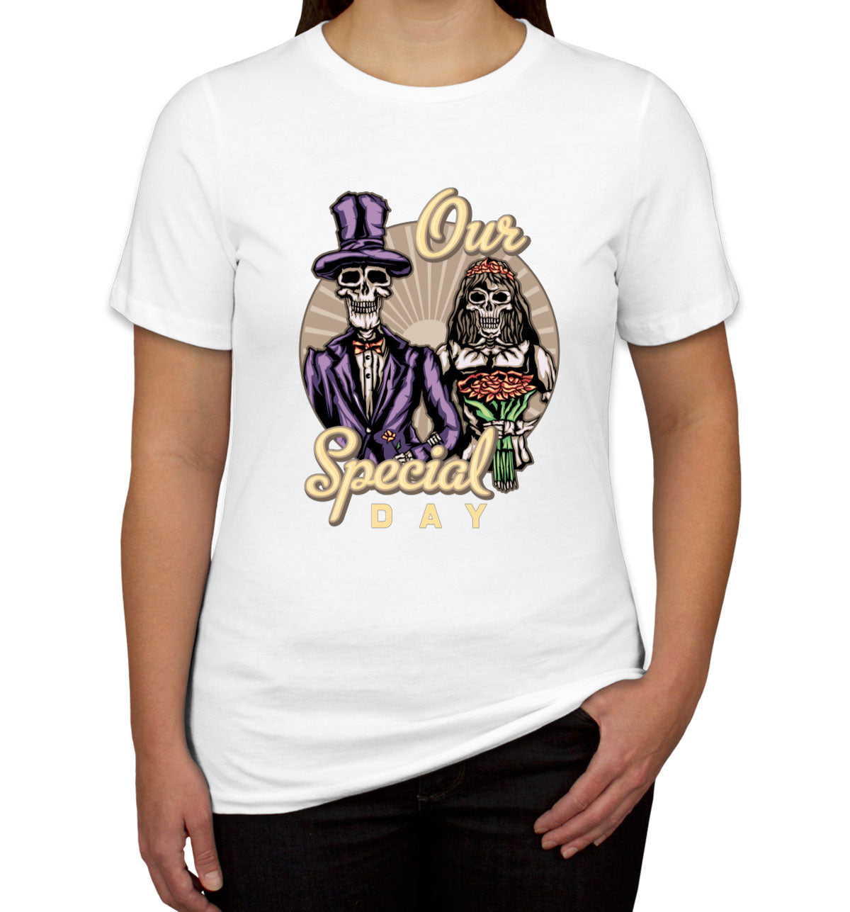 Skeleton Couple Women's T-shirt