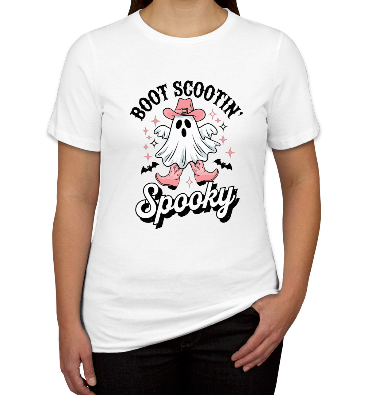 Boot Scootin' Spooky Halloween Women's T-shirt