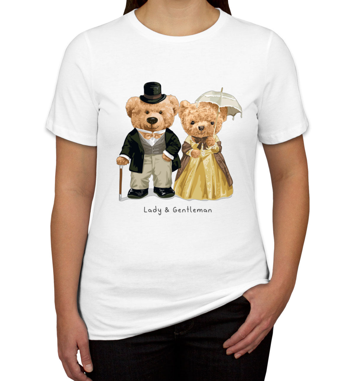 Teddy Bear Couple Women's T-shirt