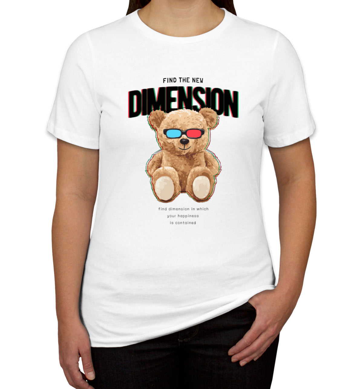 Teddy Bear Dimension Women's T-shirt