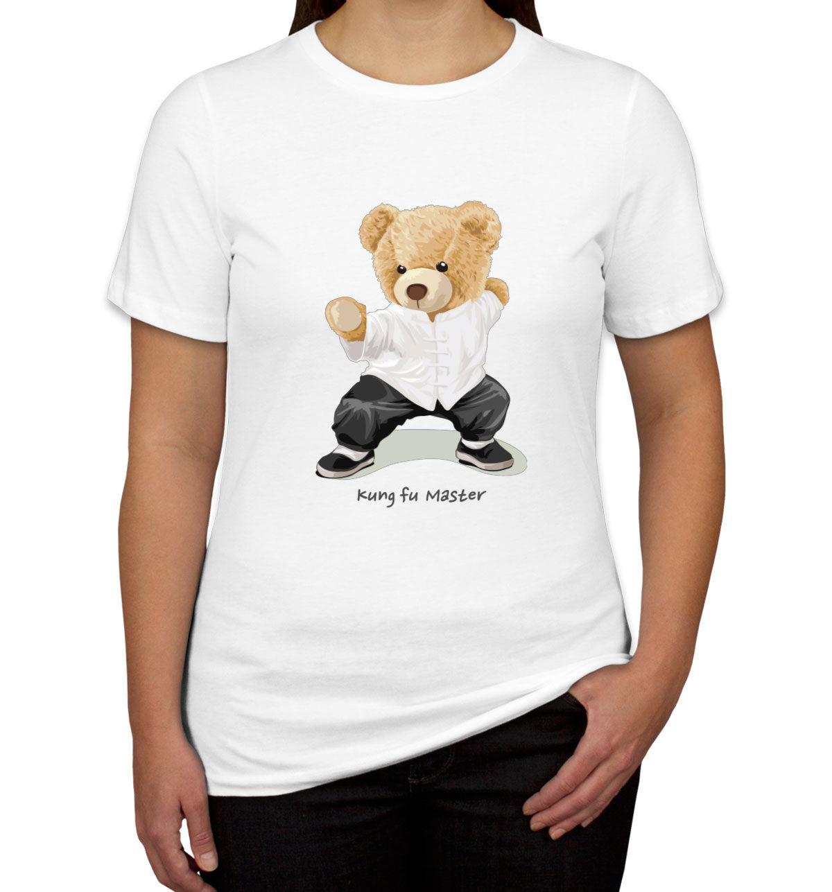 Teddy Bear Kung Fu Women's T-shirt