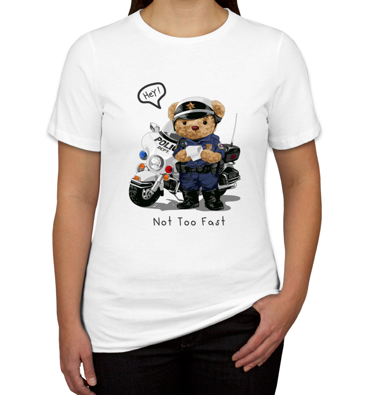 Teddy Bear Police Women's T-shirt