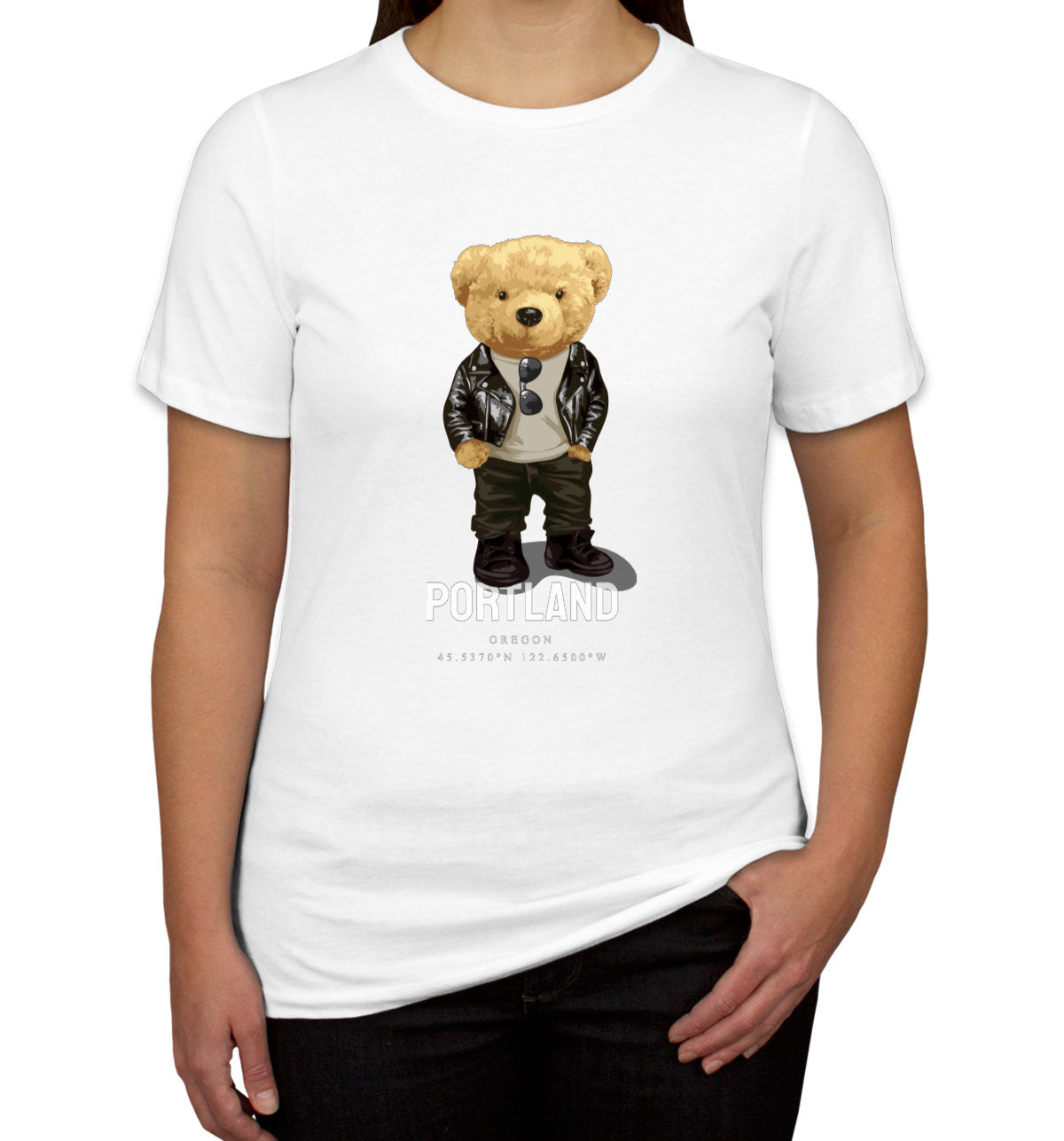 Teddy Bear Portland Women's T-shirt