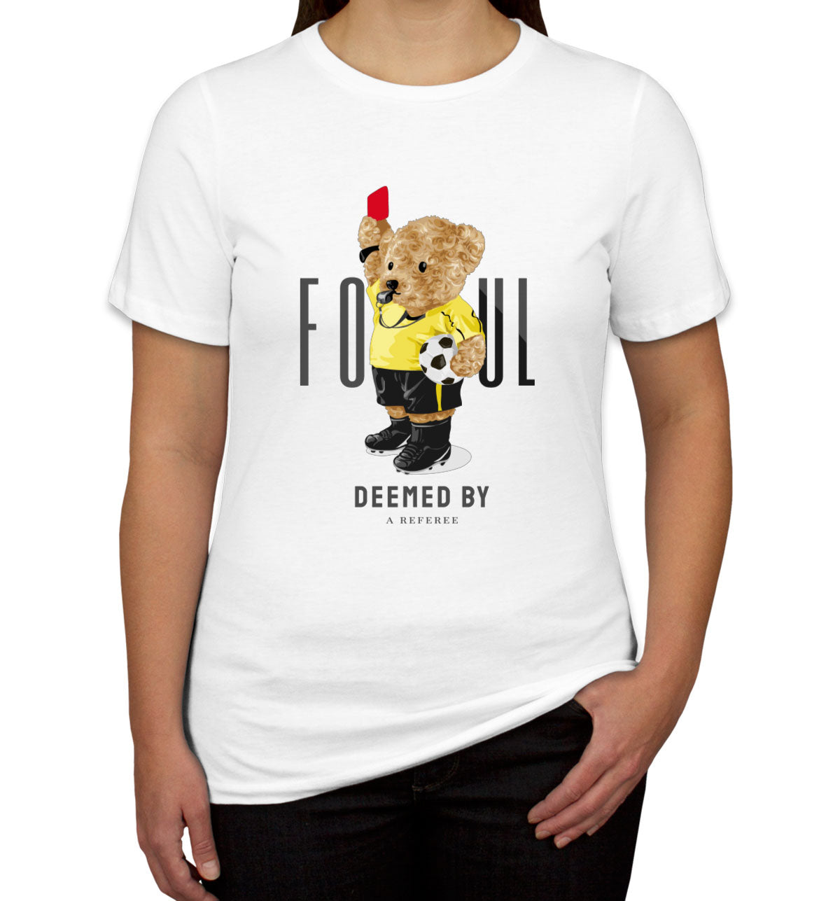 Teddy Bear Referee Women's T-shirt