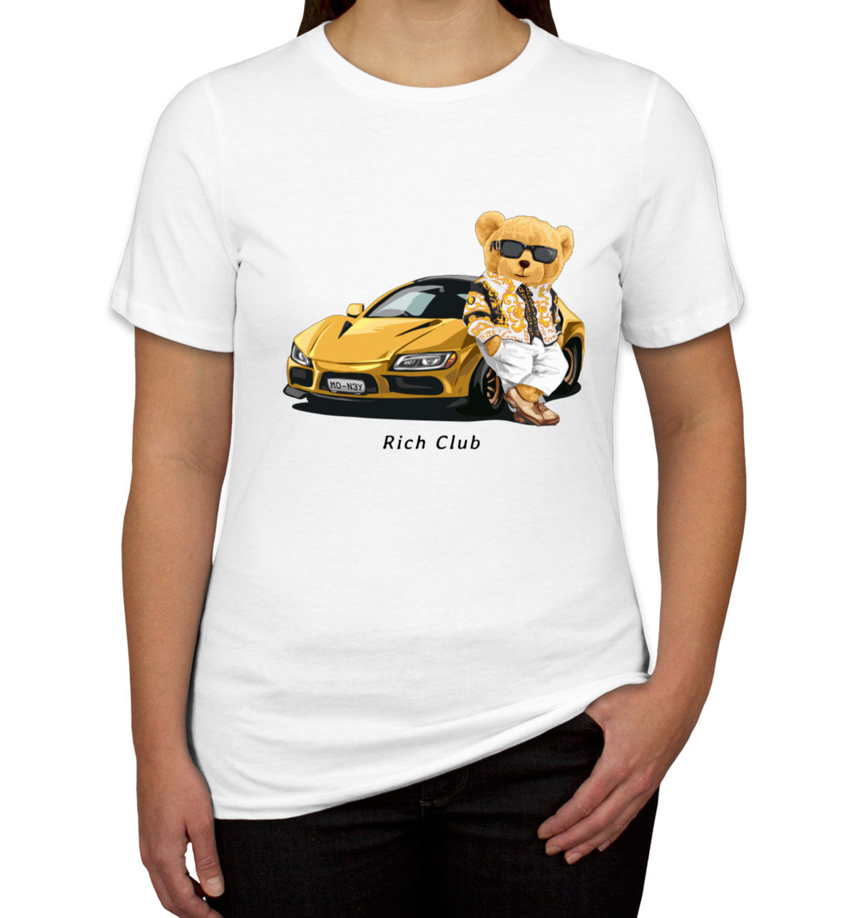 Teddy Bear Rich Club Women's T-shirt