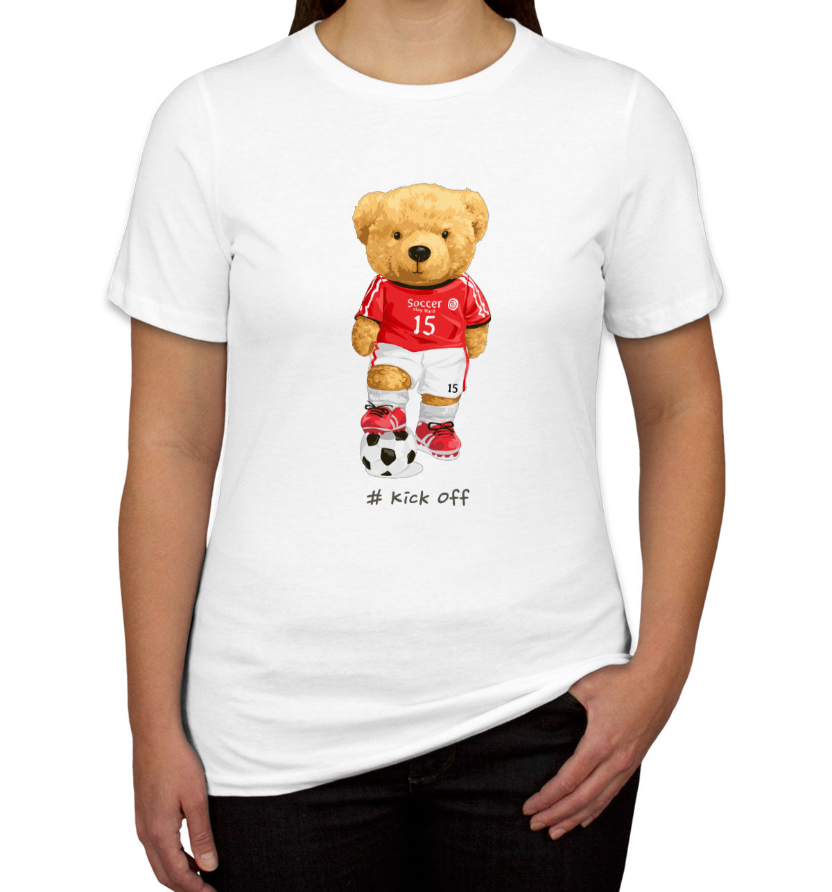 Teddy Bear Soccer Women's T-shirt