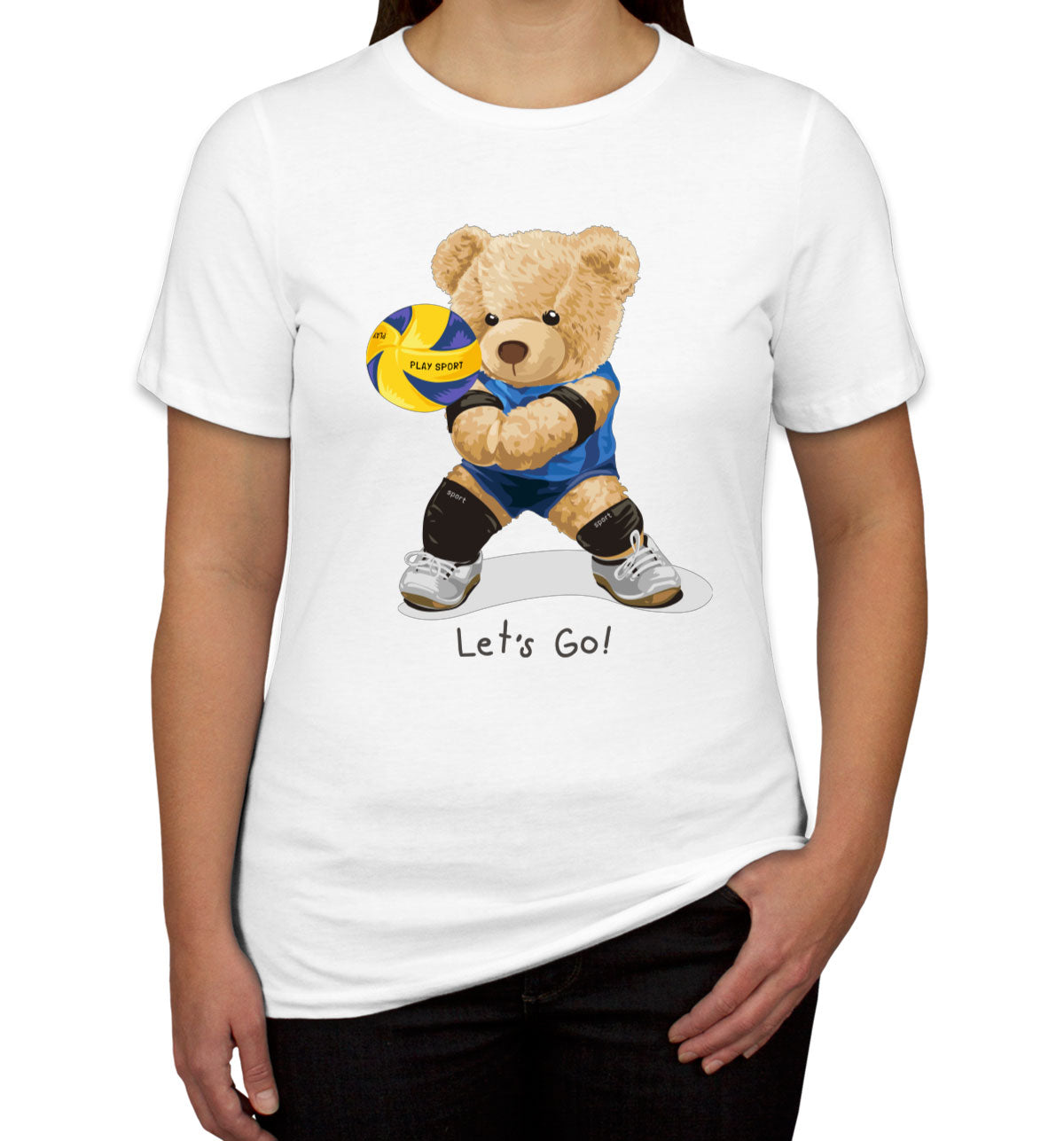 Teddy Bear Volleyball Women's T-shirt