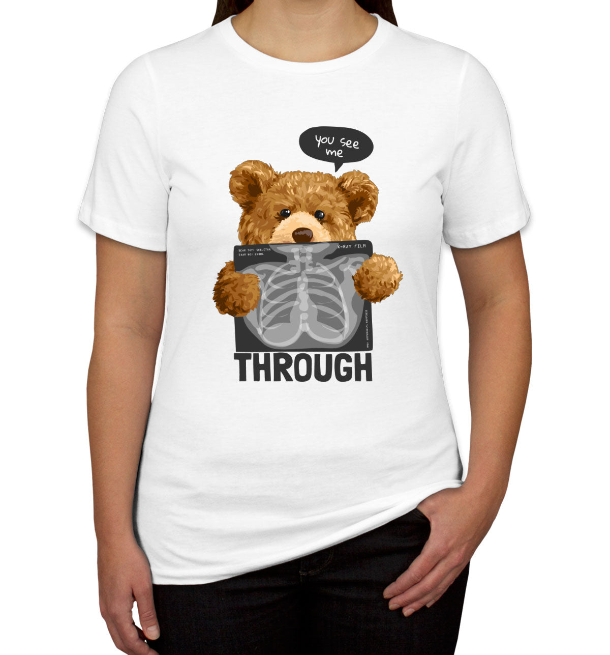 Teddy Bear XRay Women's T-shirt