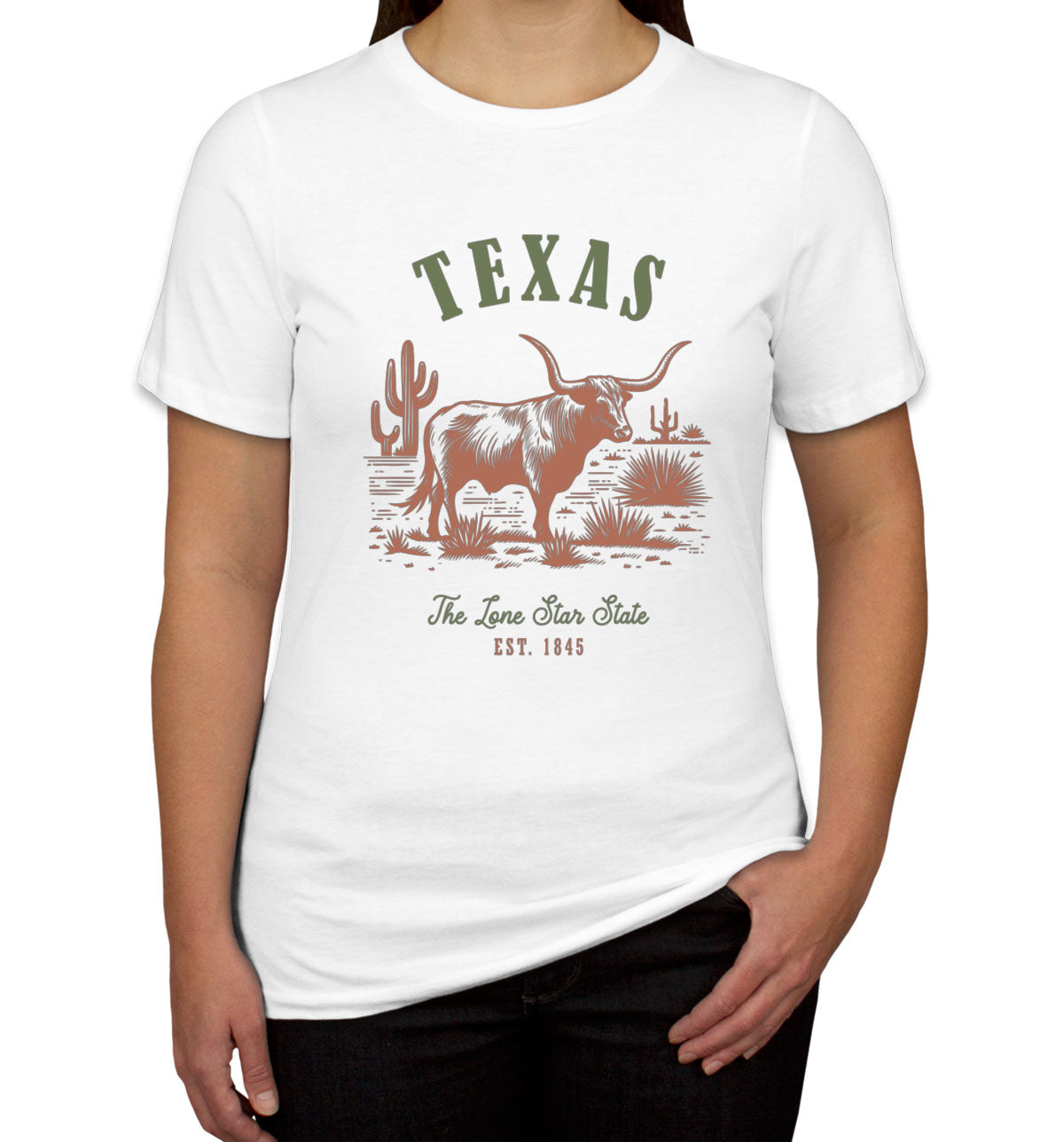 Texas State Vintage Women's T-shirt