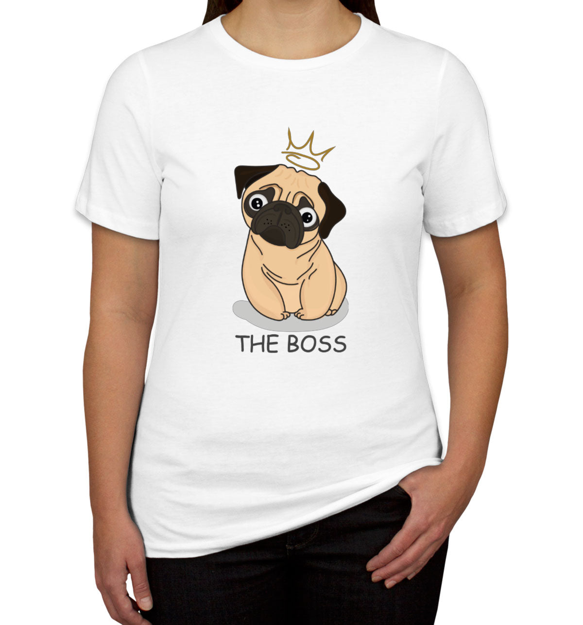 The Boss Pug Women's T-shirt