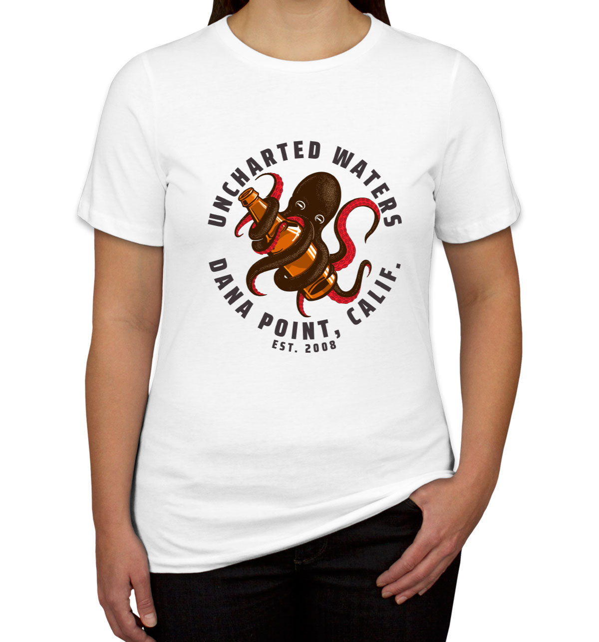 Uncharted Waters Dana Point California Women's T-shirt