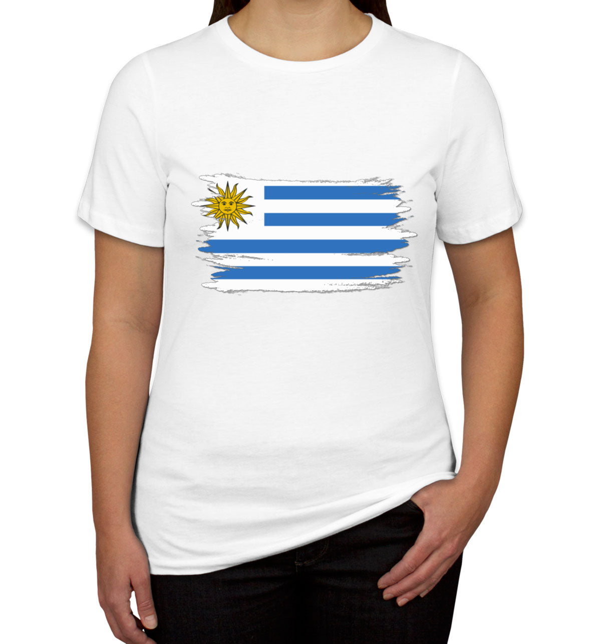 Uruguay Flag Women's T-shirt