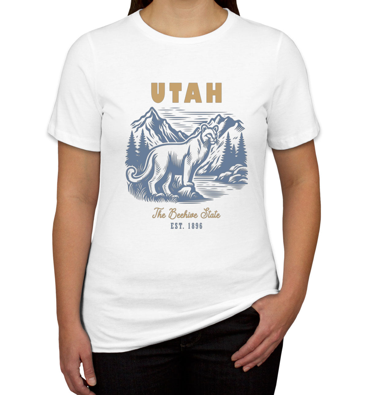 Utah State Vintage Women's T-shirt