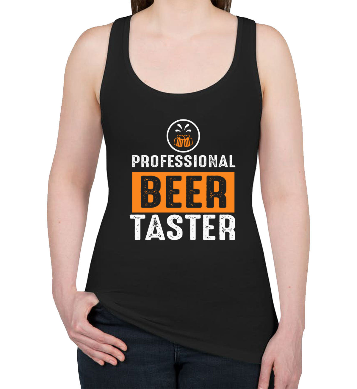 Professional Beer Taster Women's Racerback Tank Top