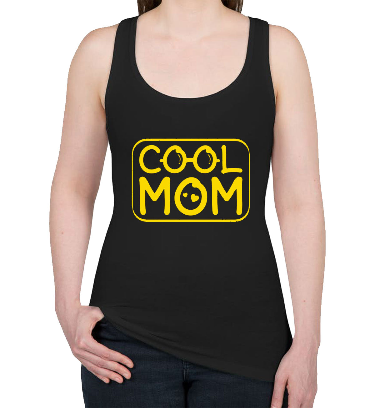 Cool Mom Mother's Day Women's Racerback Tank Top