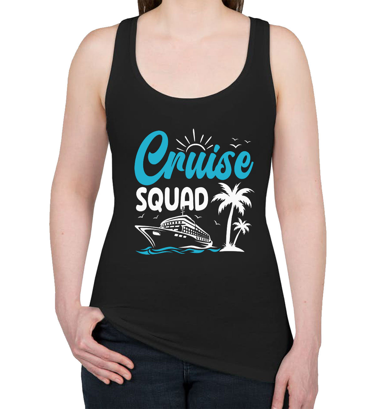 Cruise Squad Women's Racerback Tank Top