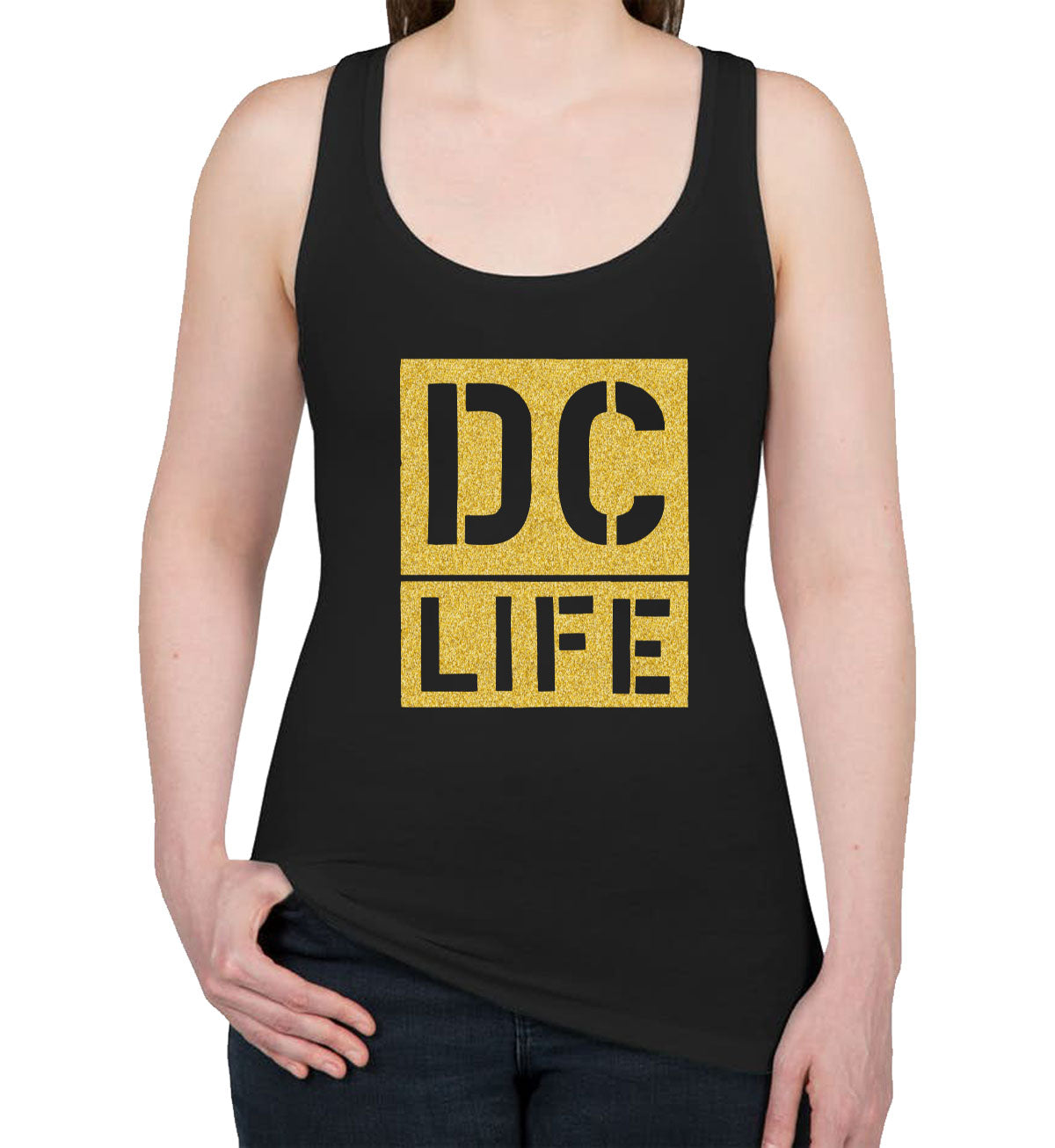 DC Life Washington DC Women's Racerback Tank Top