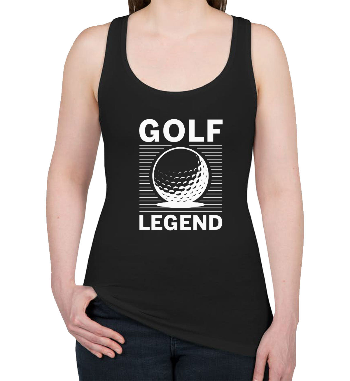 Golf Legend Women's Racerback Tank Top