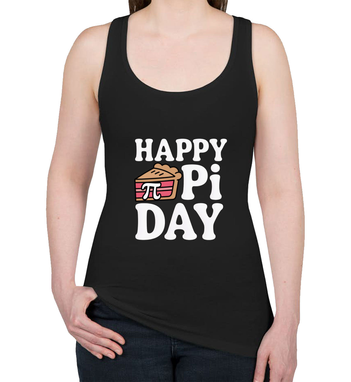 Happy Pi Day Women's Racerback Tank Top