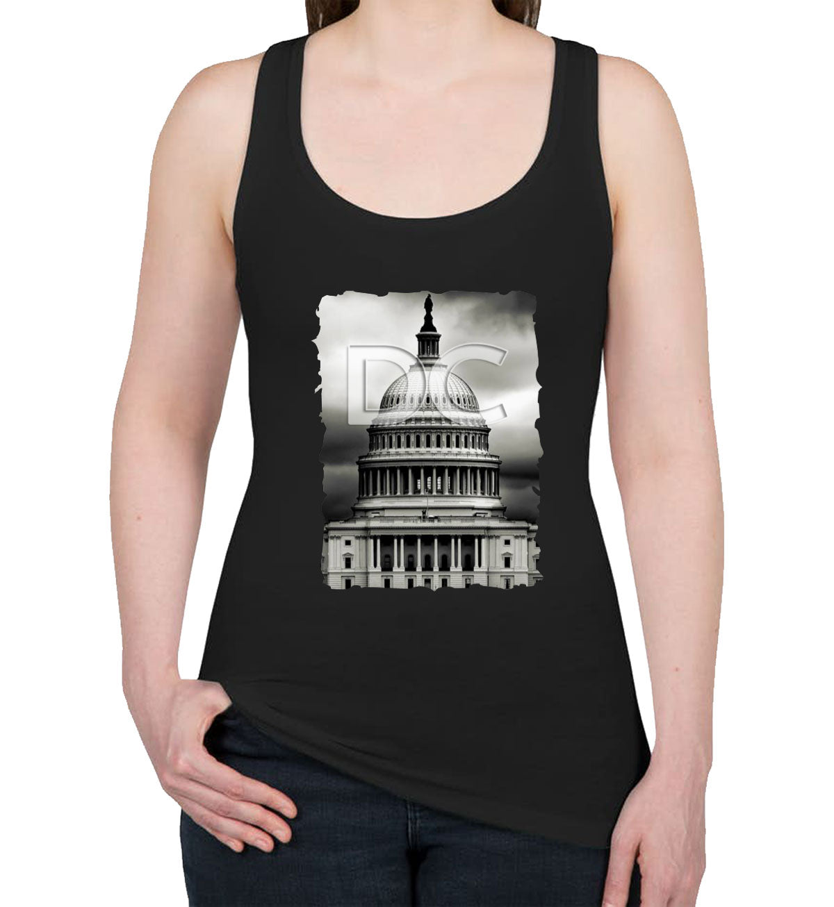 Washington DC Women's Racerback Tank Top