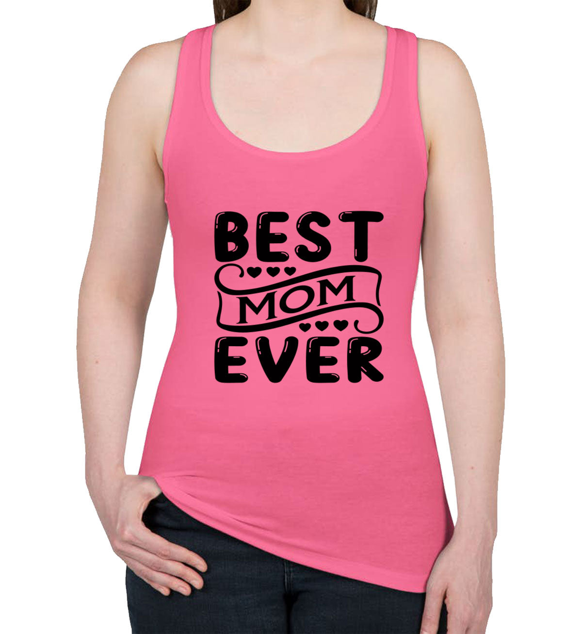 Best Mom Ever Women's Racerback Tank Top