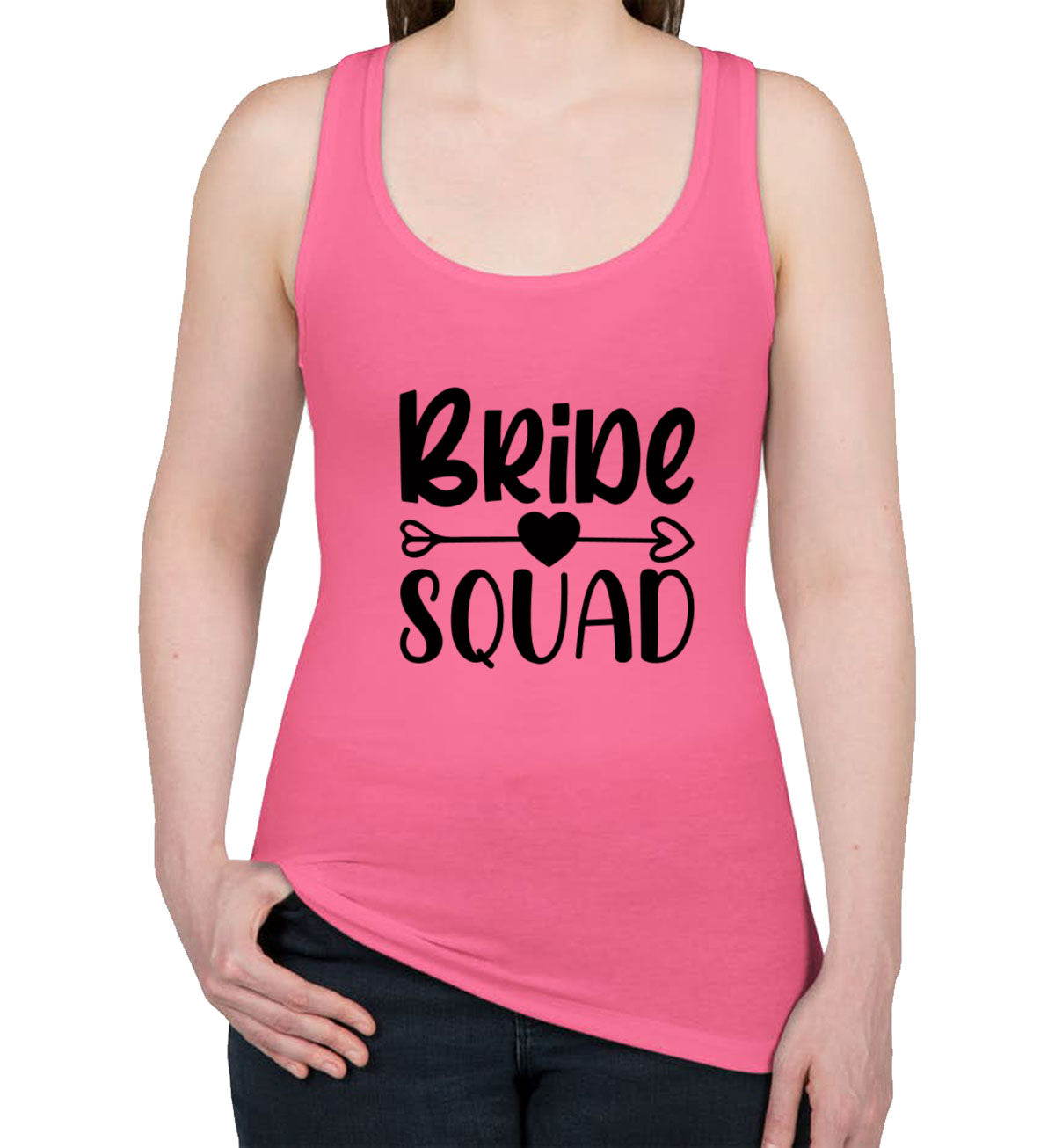 Bride Squad Women's Racerback Tank Top