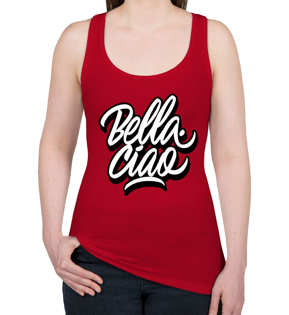 Bella Ciao Women's Racerback Tank Top