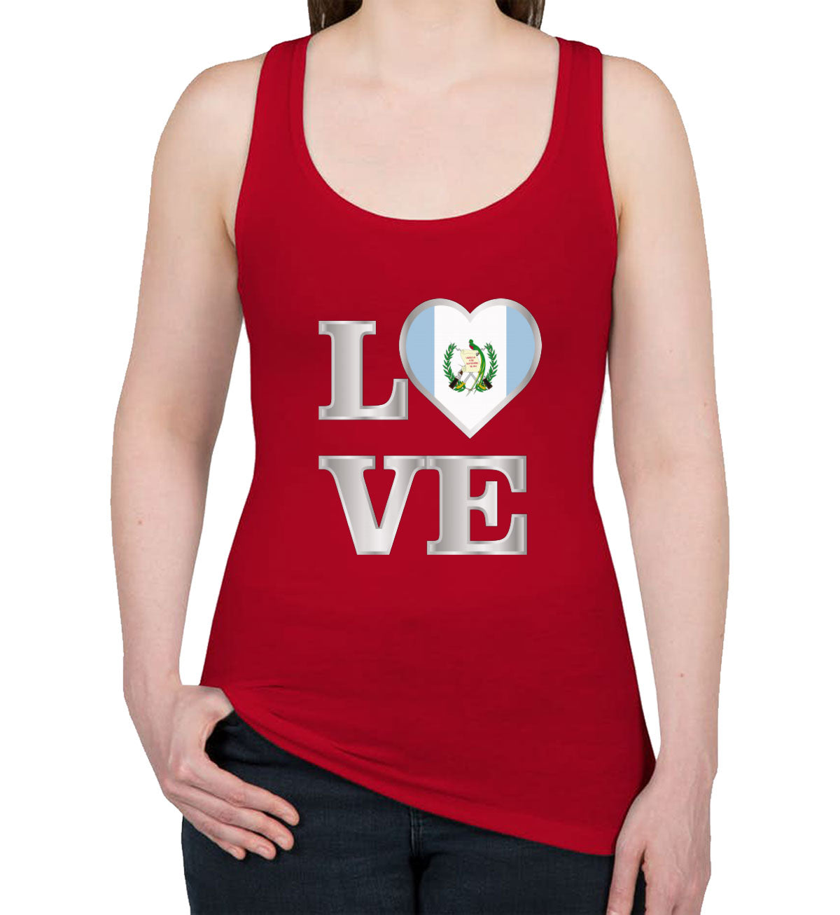 Guatemala Love Women's Racerback Tank Top