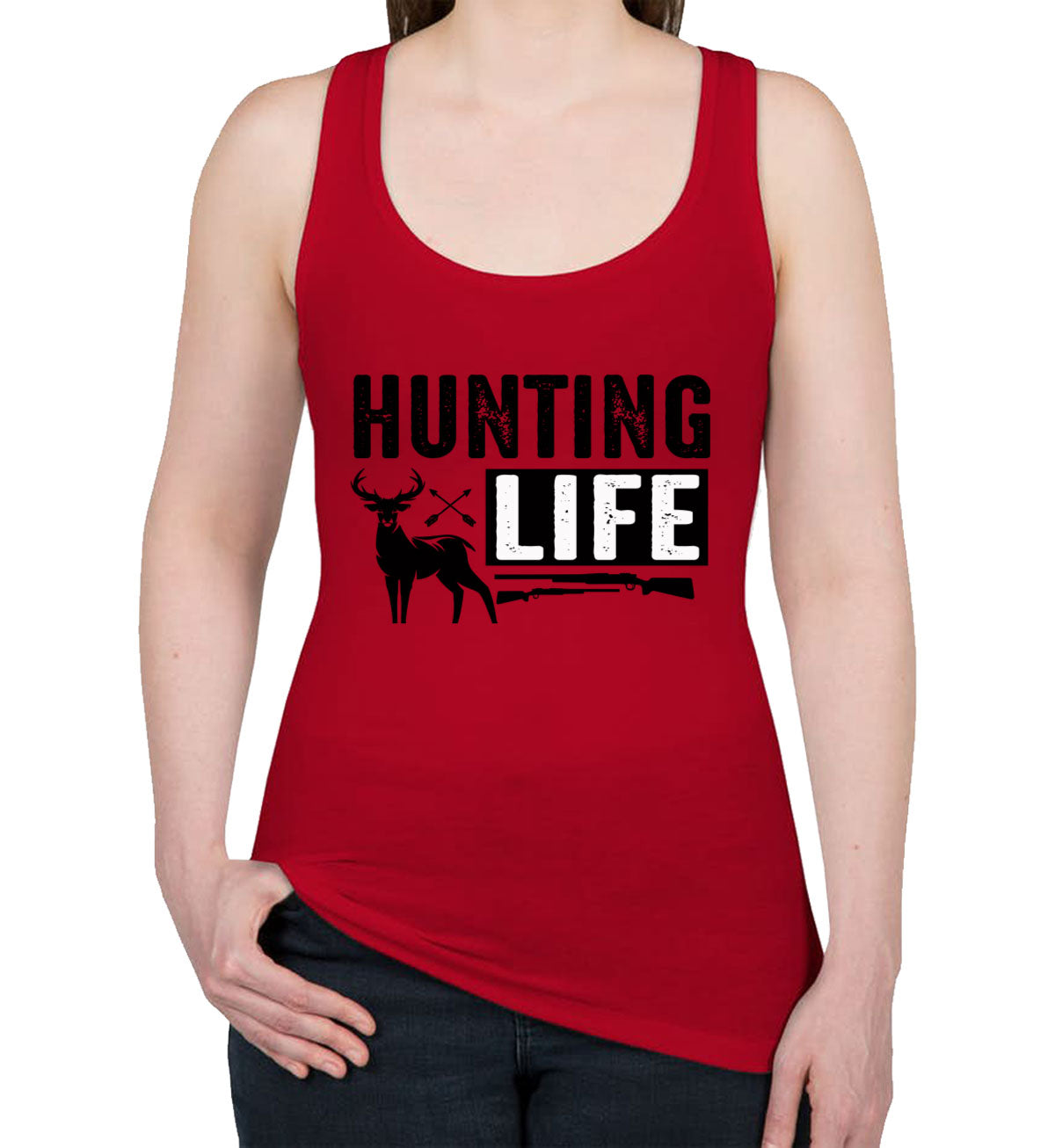 Hunting Life Women's Racerback Tank Top