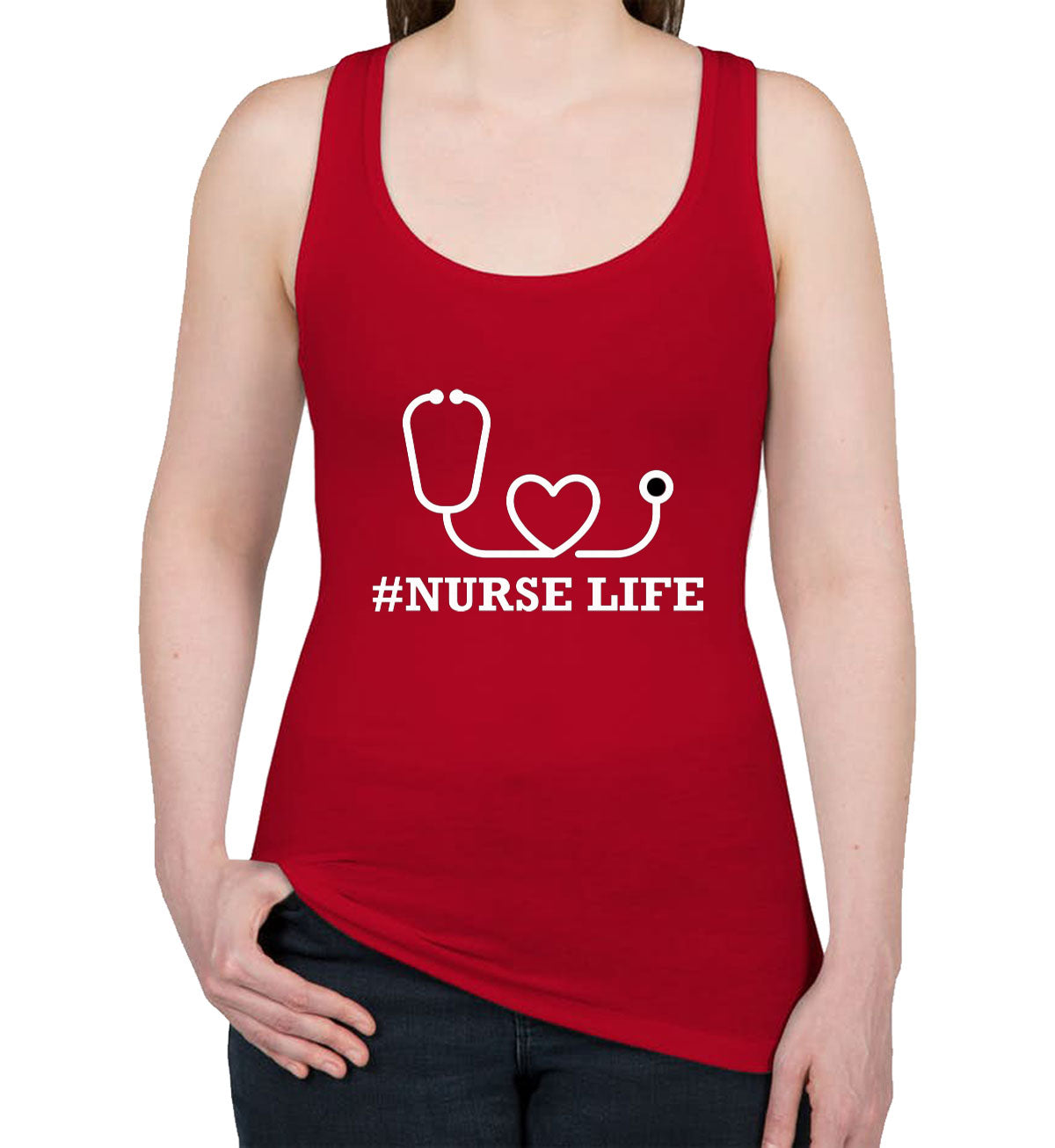 Nurse Life Women's Racerback Tank Top