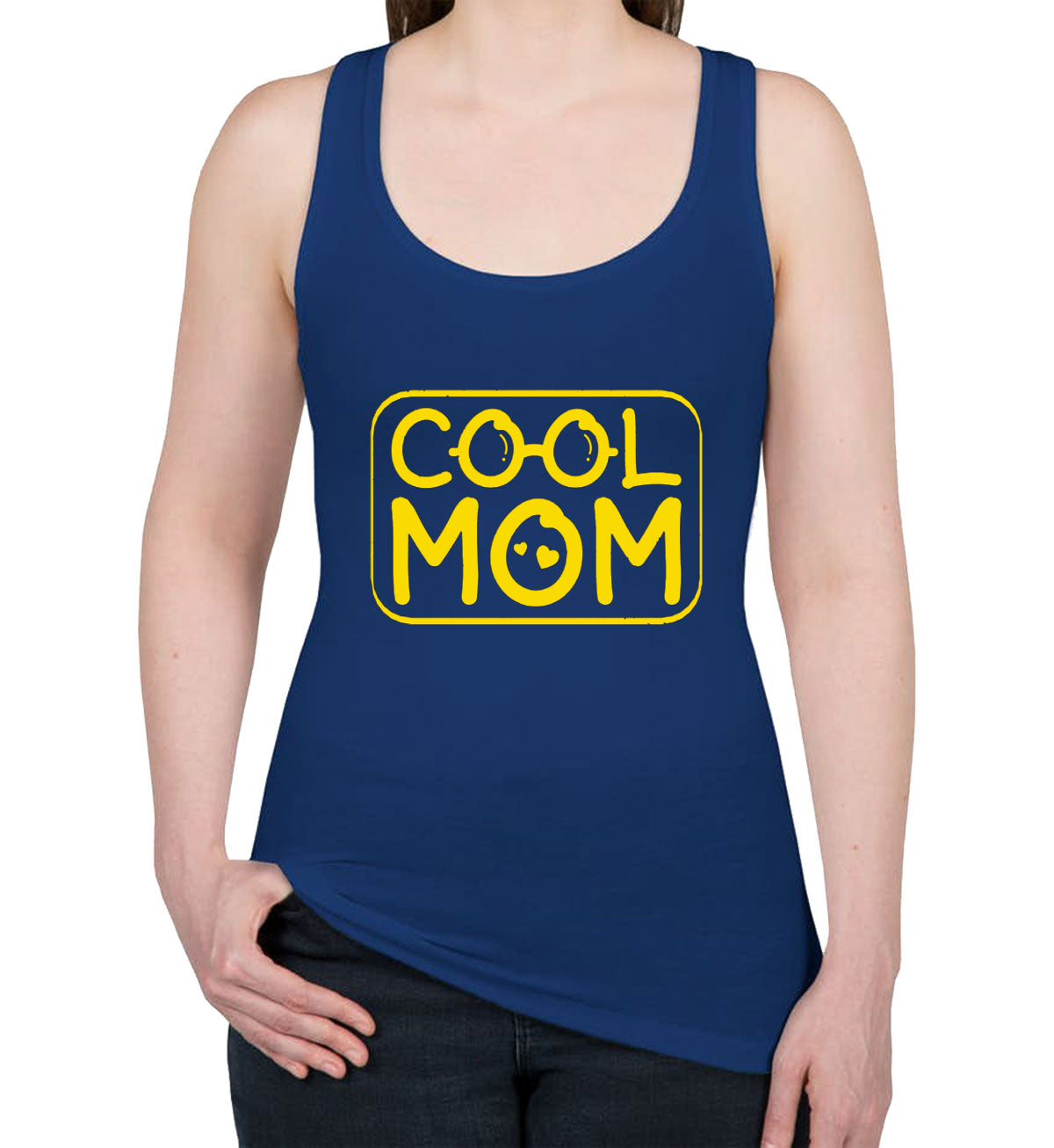 Cool Mom Mother's Day Women's Racerback Tank Top