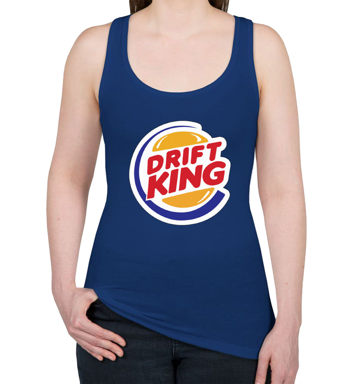 Drift King Women's Racerback Tank Top