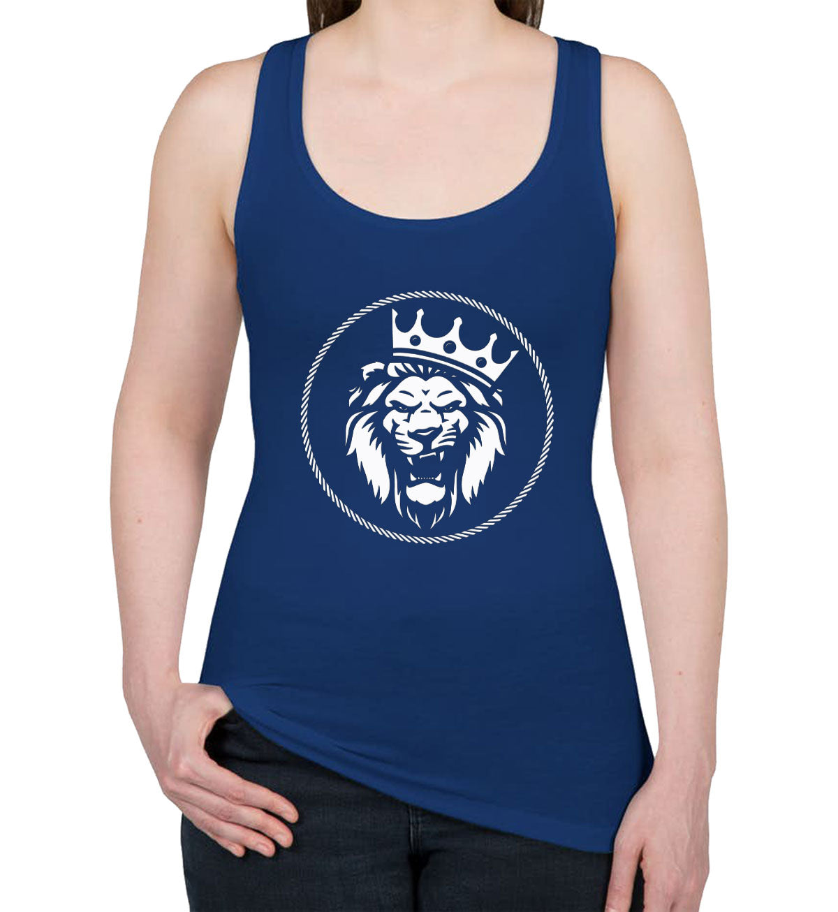 Lion Roar Women's Racerback Tank Top