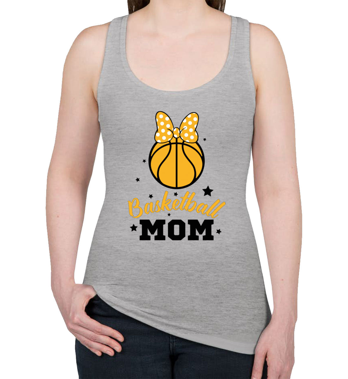 Basketball Mom Women's Racerback Tank Top