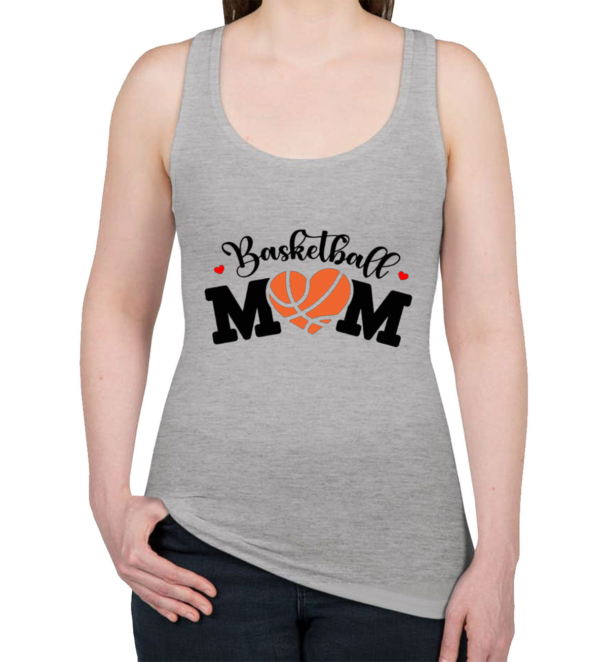 Basketball Mom Women's Racerback Tank Top