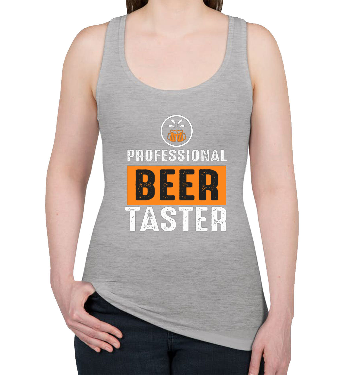 Professional Beer Taster Women's Racerback Tank Top