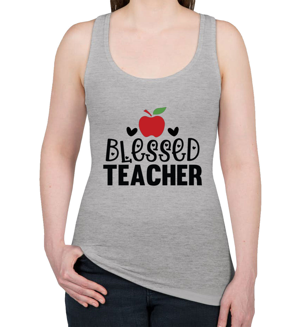 Blessed Teacher Women's Racerback Tank Top