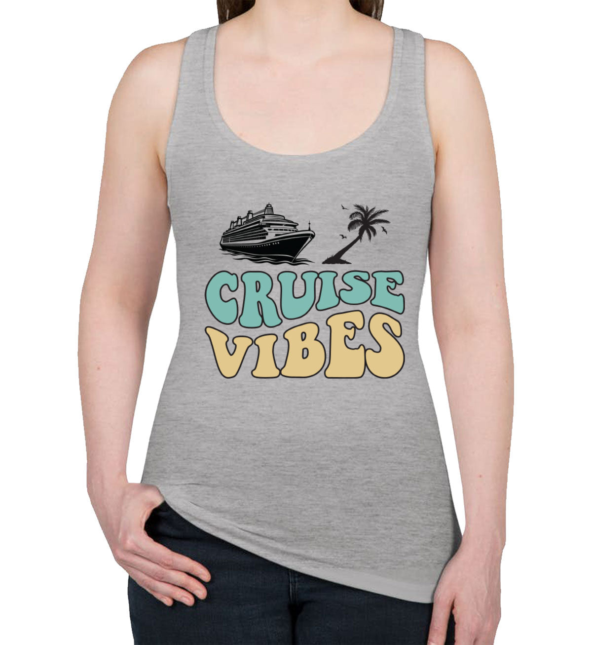 Cruise Vibes Women's Racerback Tank Top