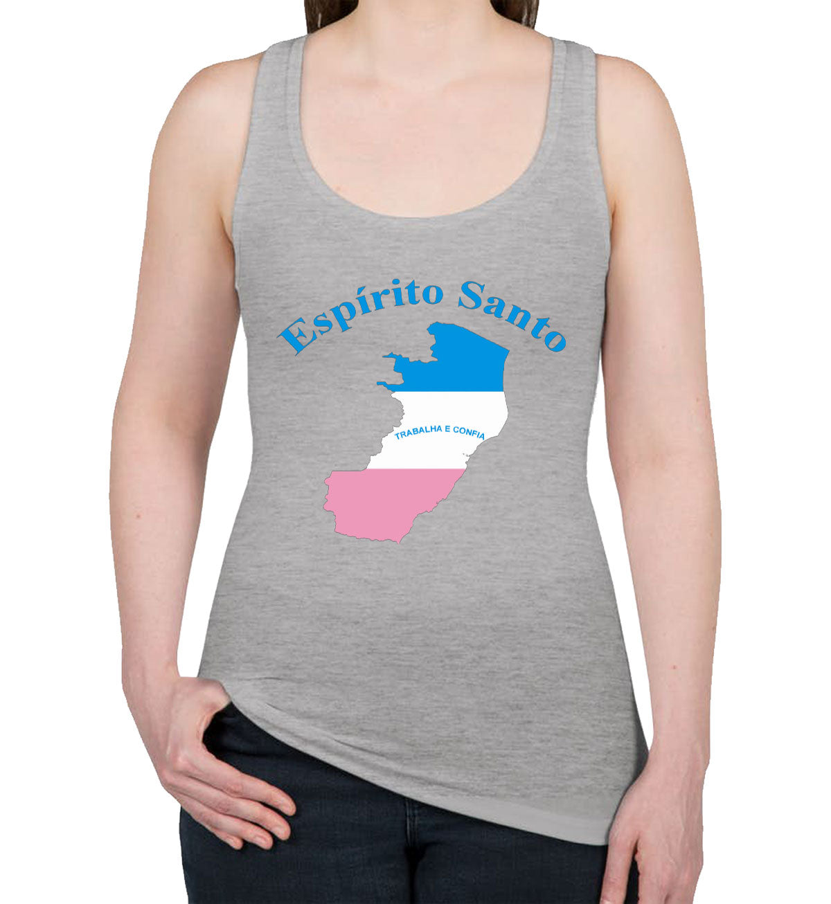 Espirito Santo Brazil Women's Racerback Tank Top