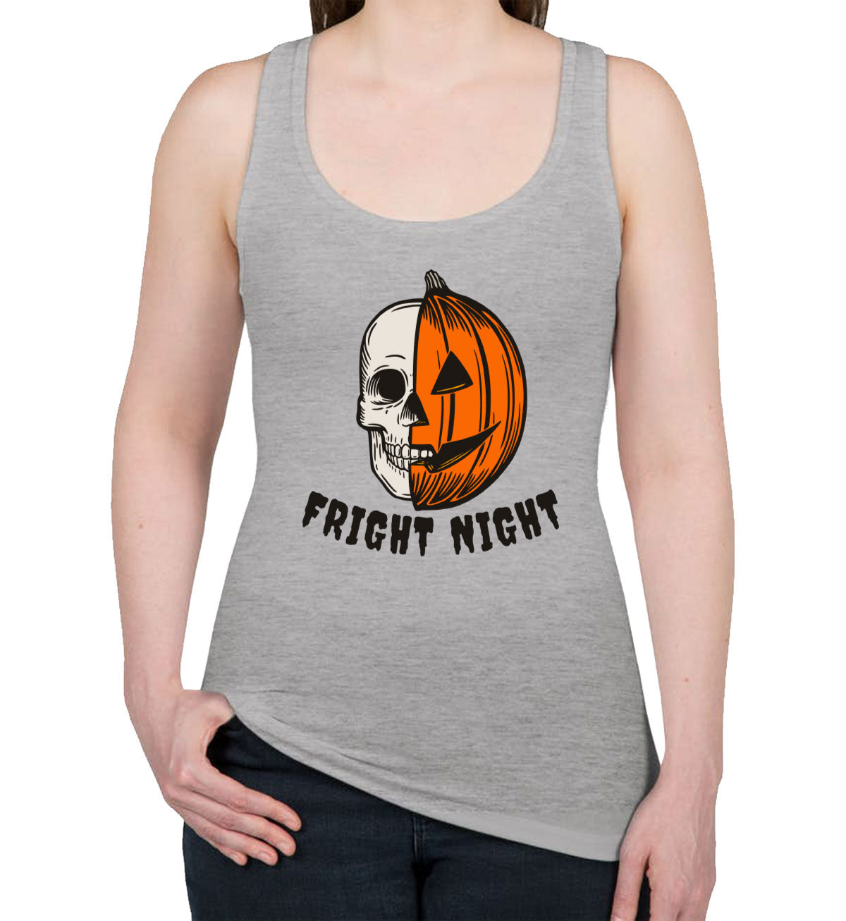 Fright Night Halloween Women's Racerback Tank Top