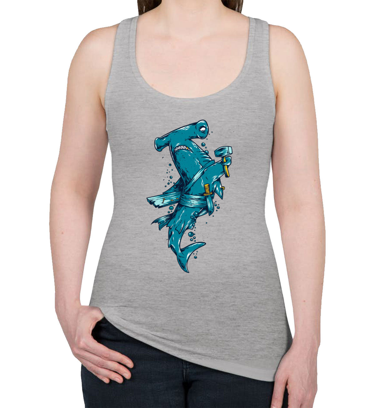 Hammerhead Shark Women's Racerback Tank Top