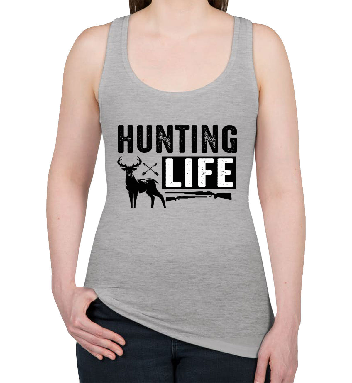 Hunting Life Women's Racerback Tank Top