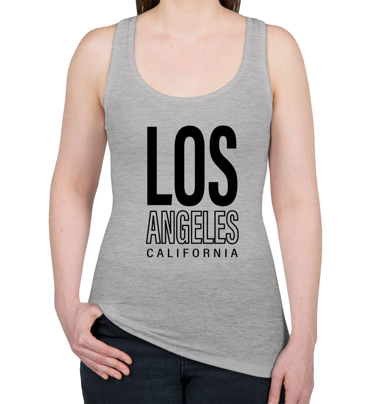 Los Angeles California Women's Racerback Tank Top