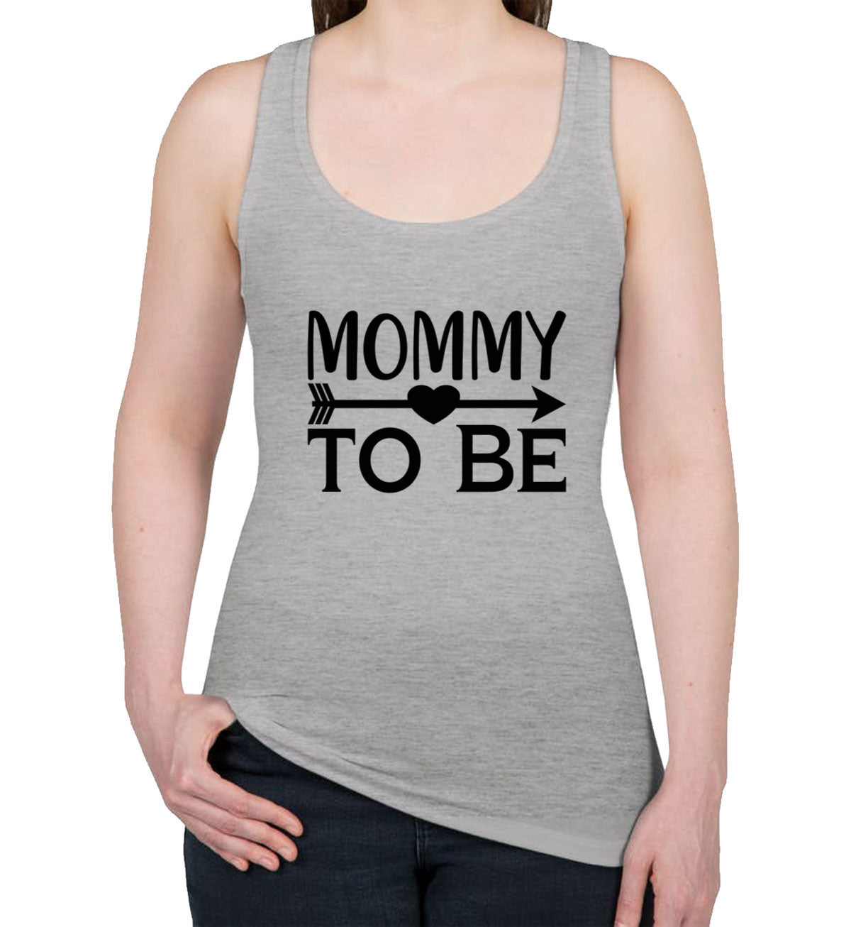 Mommy To Be Women's Racerback Tank Top