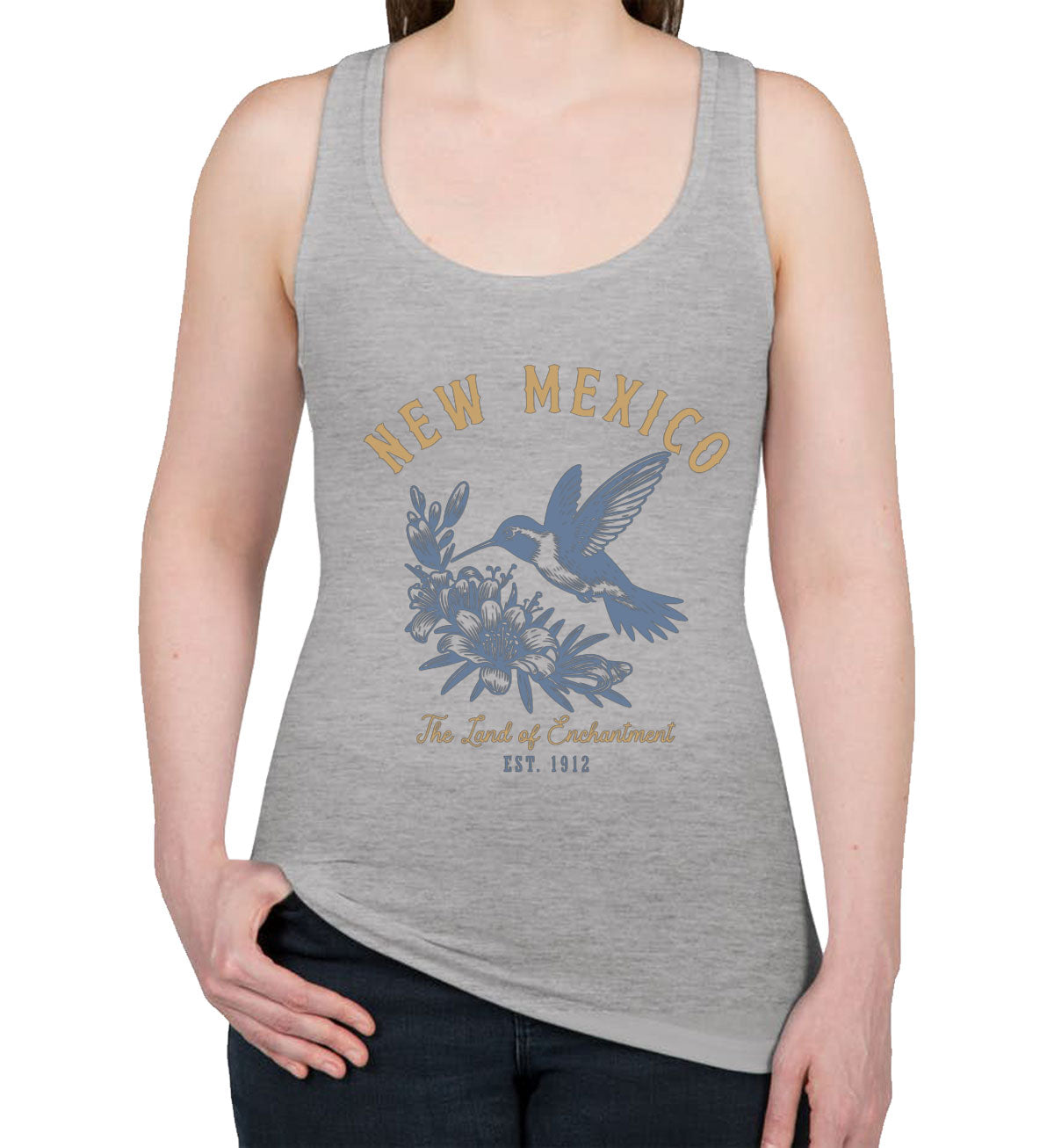 New Mexico State Vintage Women's Racerback Tank Top