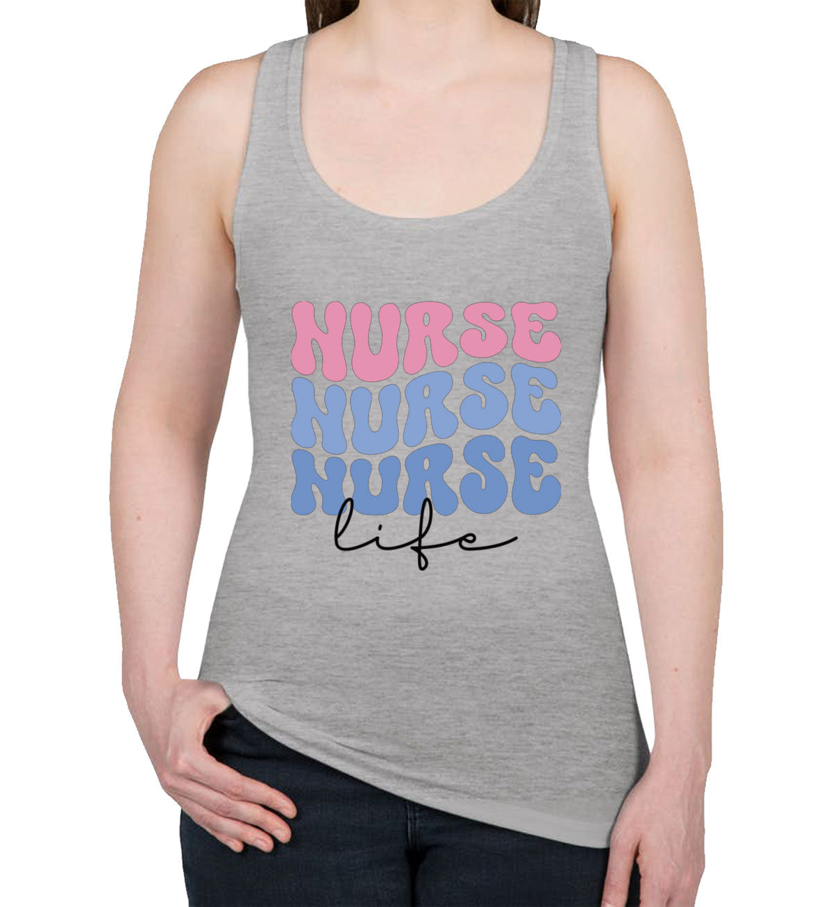 Nurse Life Women's Racerback Tank Top